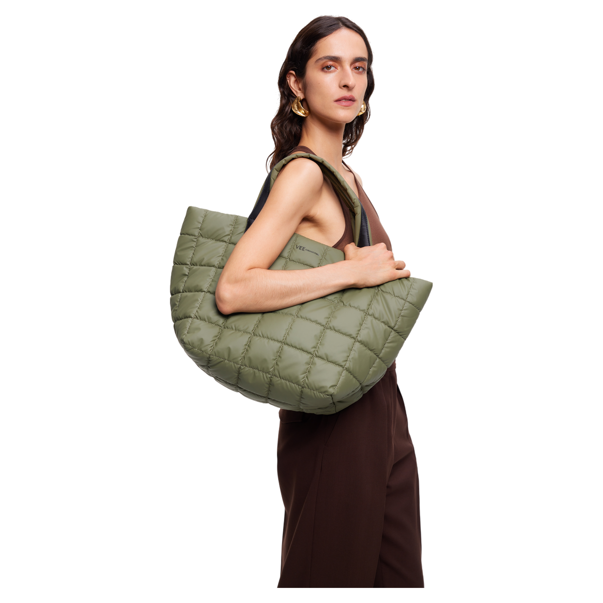 VEE Collective Porter Tote Medium moss grün
