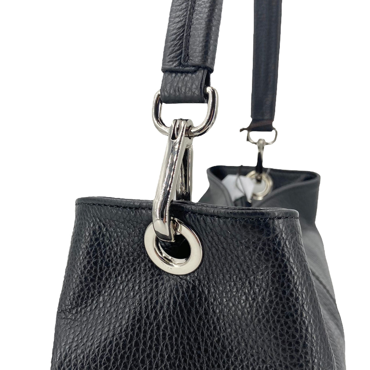 Maxima Schultertasche nero, schwarz