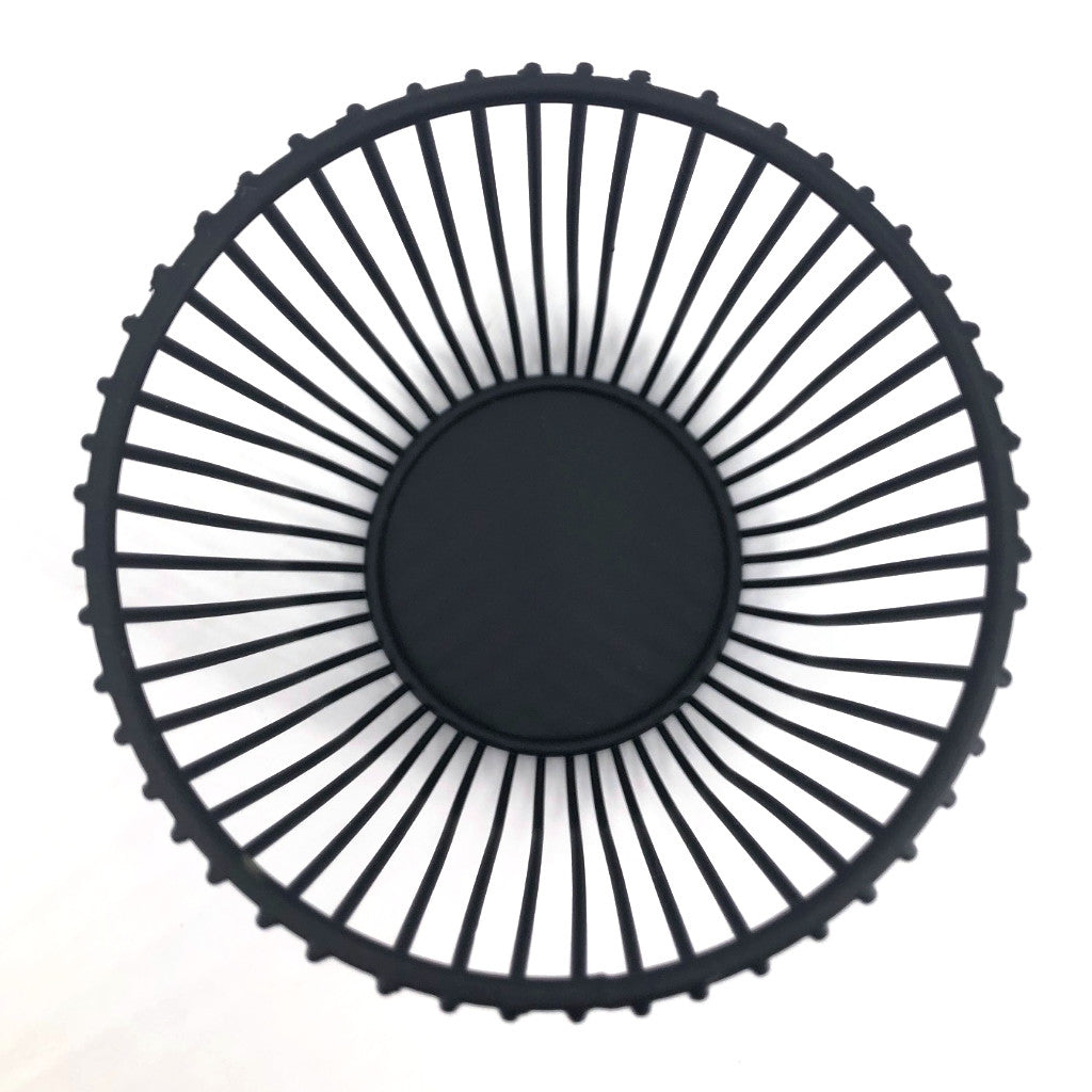 Posiwio Windlicht aus Metall, schwarz