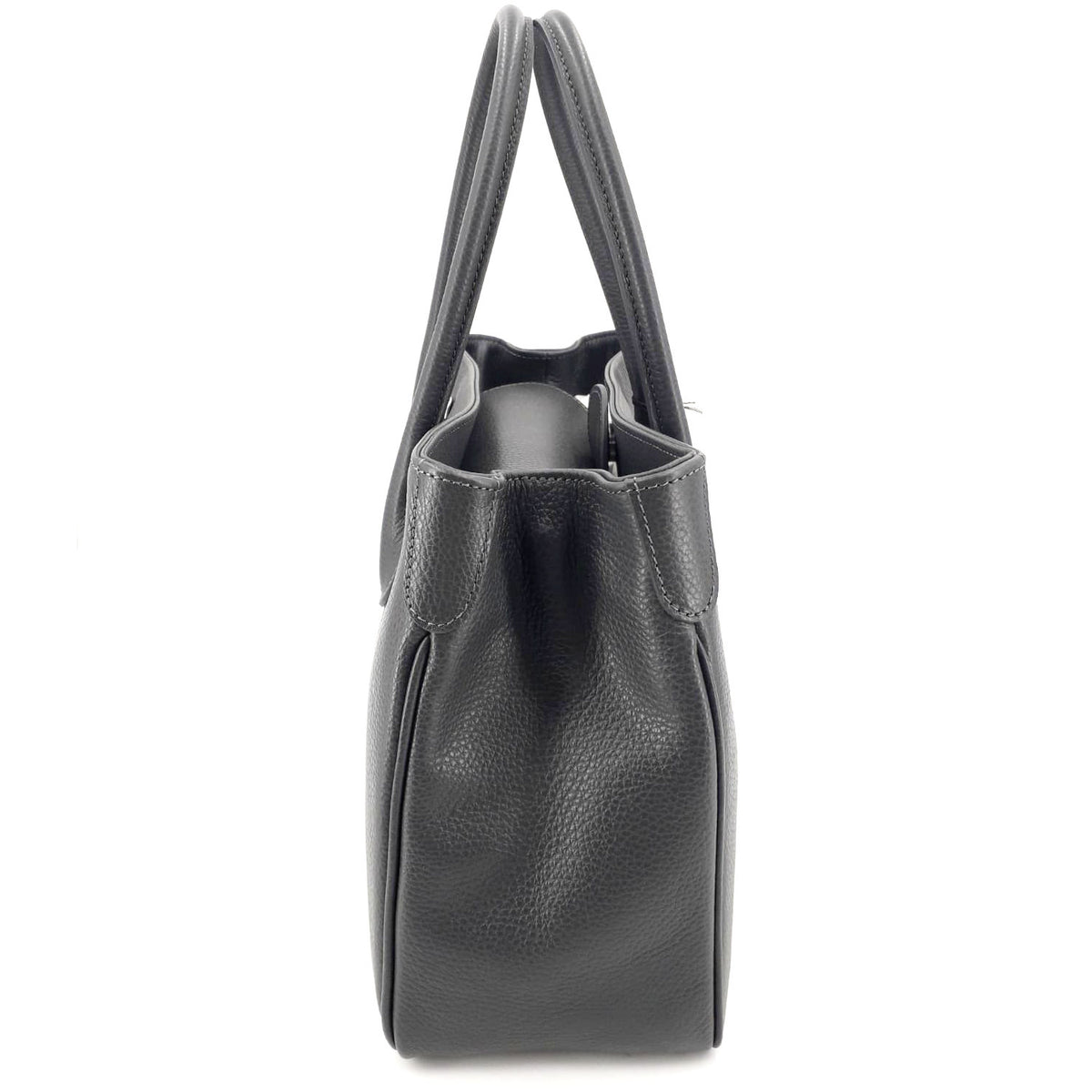 Maxima Tasche mittel, dunkelgrau - Seitenansicht
