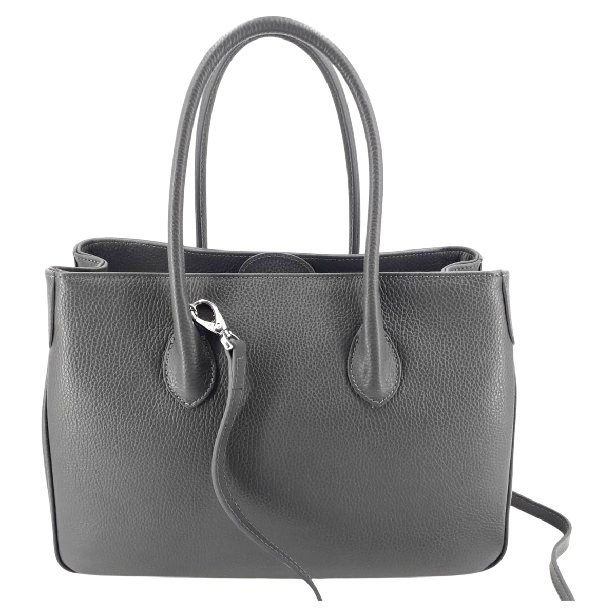 Maxima Tasche mittel, dunkelgrau - mit Schultergurt