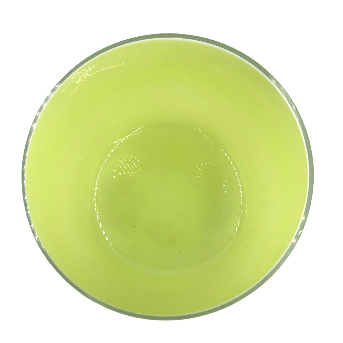 Mel Vase "Happy Spring" klein hellgrün