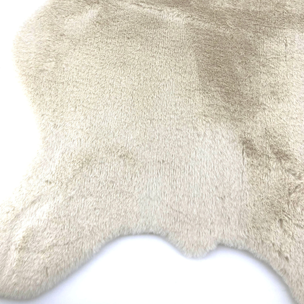 Kunstfellteppich Portland sand, beige