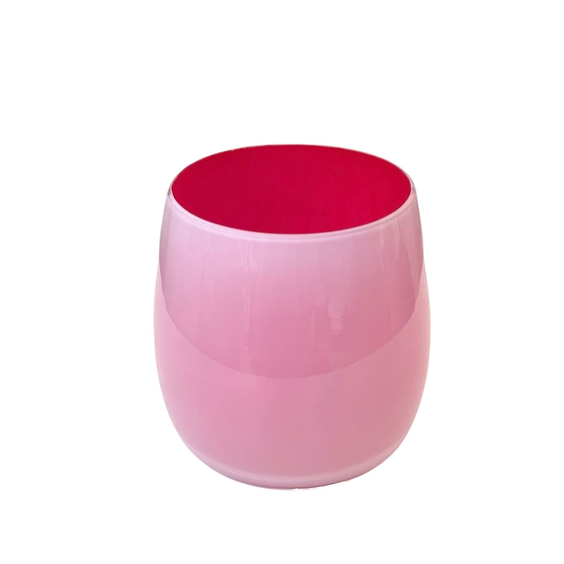 MEL Vase "Happy Spring" klein fuchsia