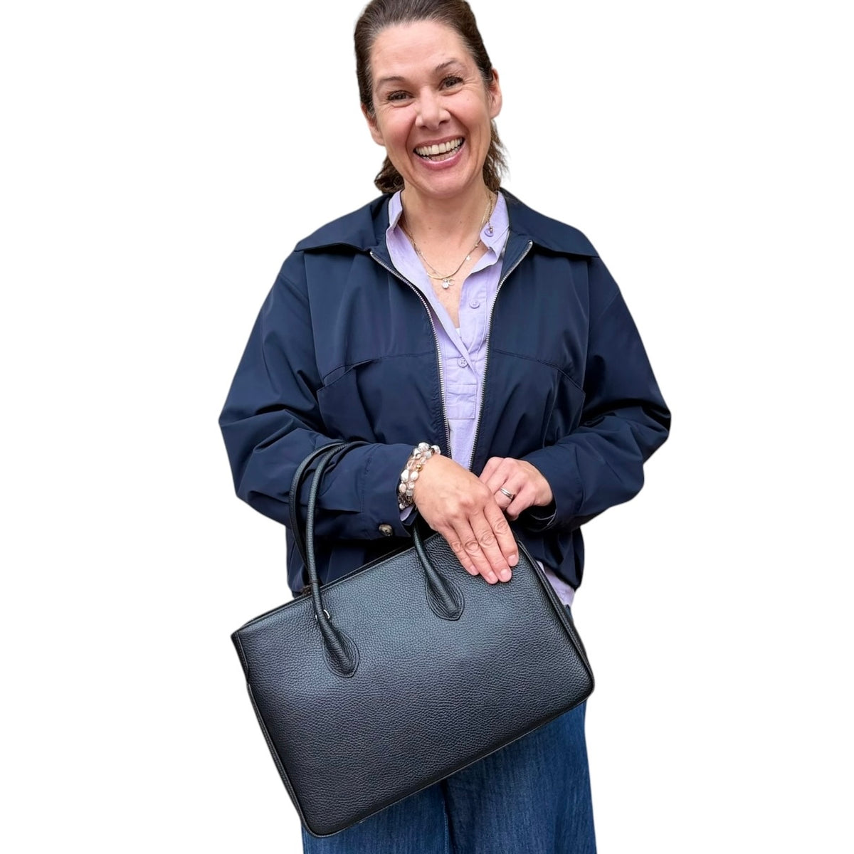 Maxima Handtasche mittel tortora, taupe