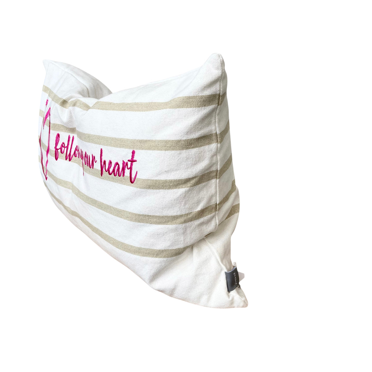 Pad Concept Nautic "follow your heart" Kissenhülle, Pink