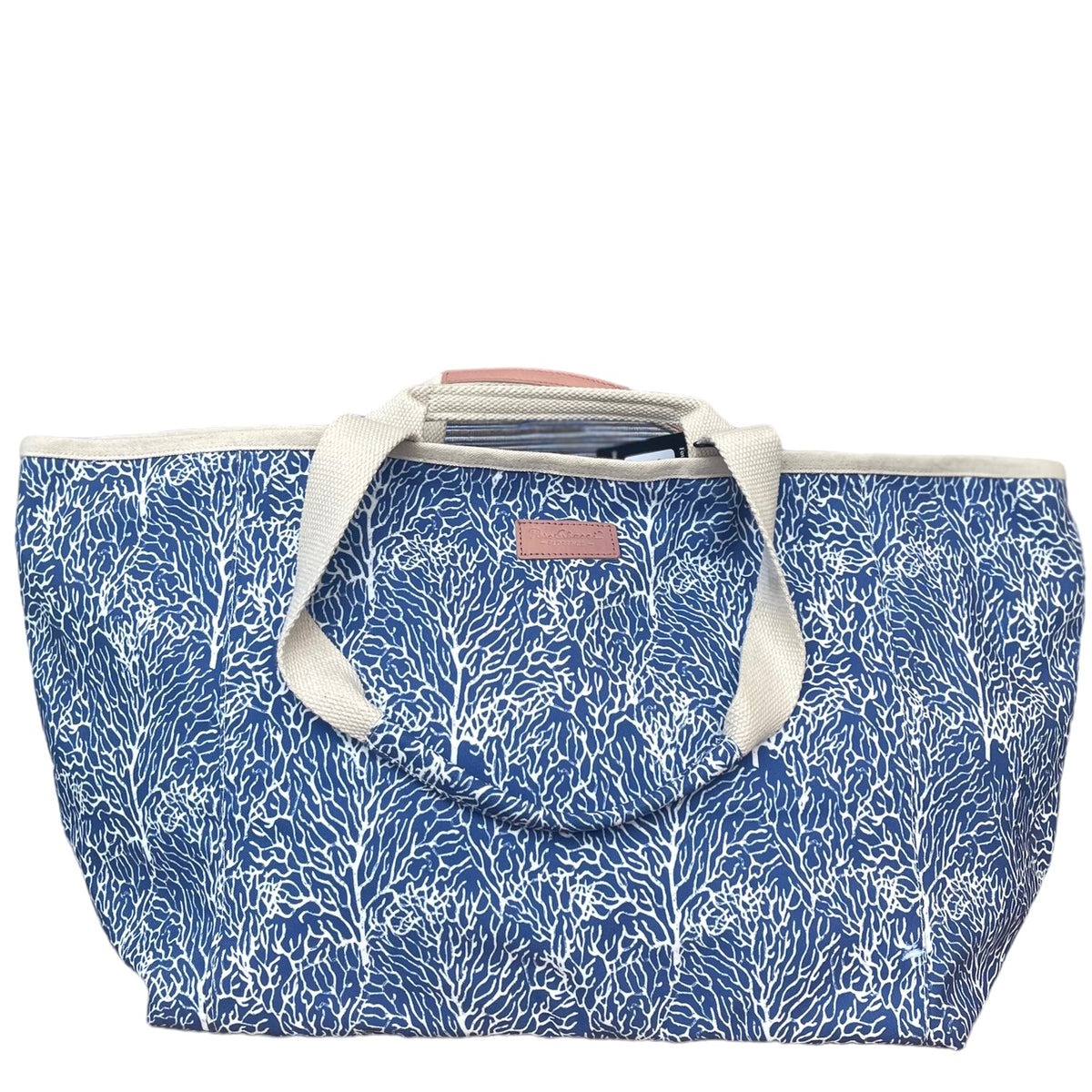 StrandtStrandtasche Shopper Sommertasche Koralle Blauasche Shopper Sommertasche Koralle Blau