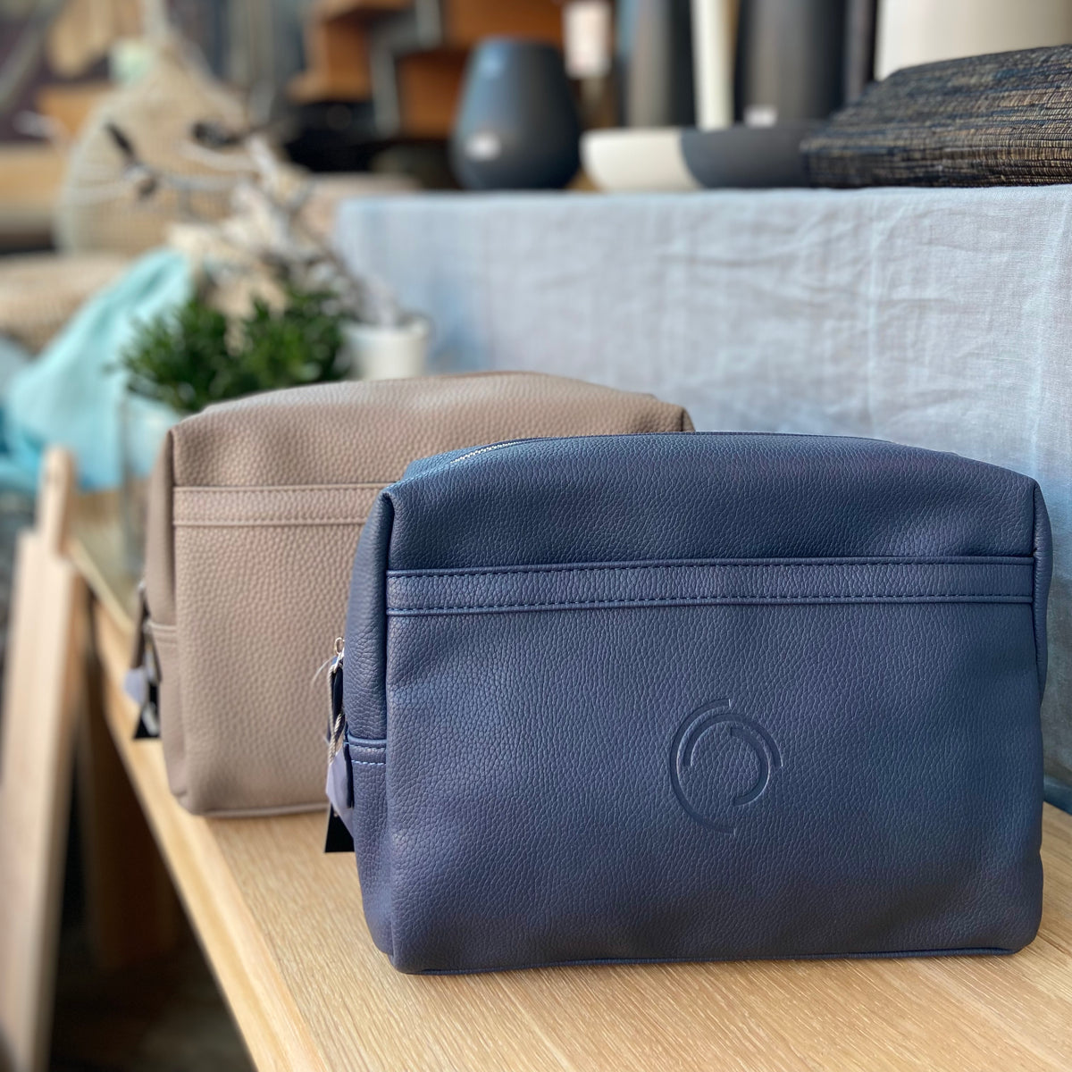 Margo München 2 in 1 Kulturtasche navy, blau