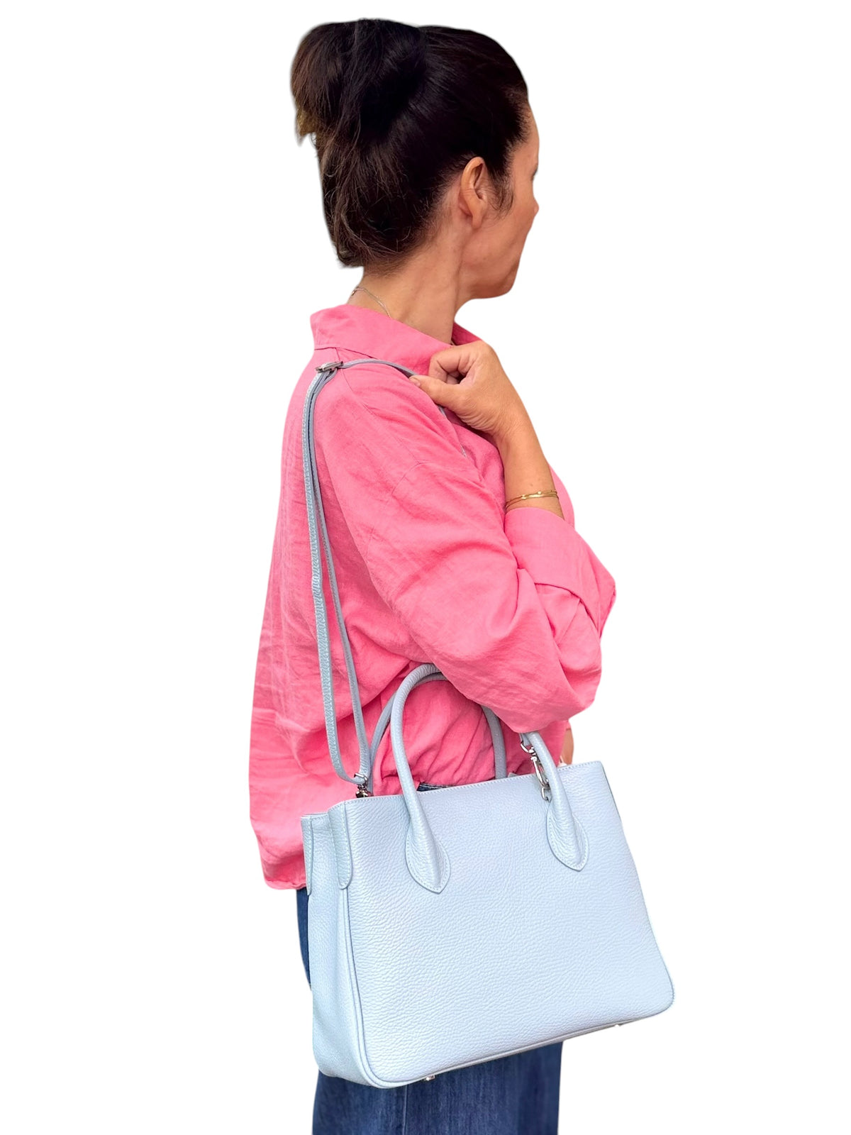 Maxima Handtasche klein cielo, hellblau
