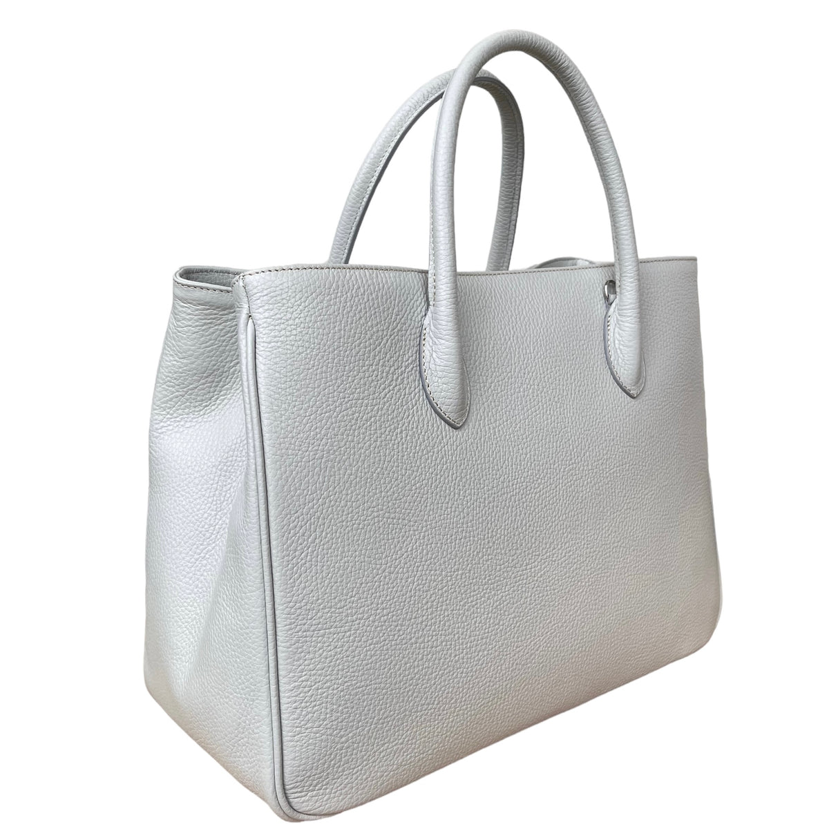 Maxima Handtasche groß perla, hellgrau