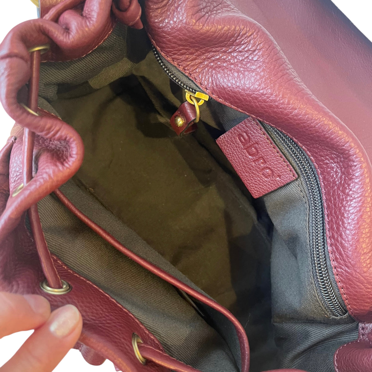 abro STAR SADDLE Shoulder bag, bordeaux