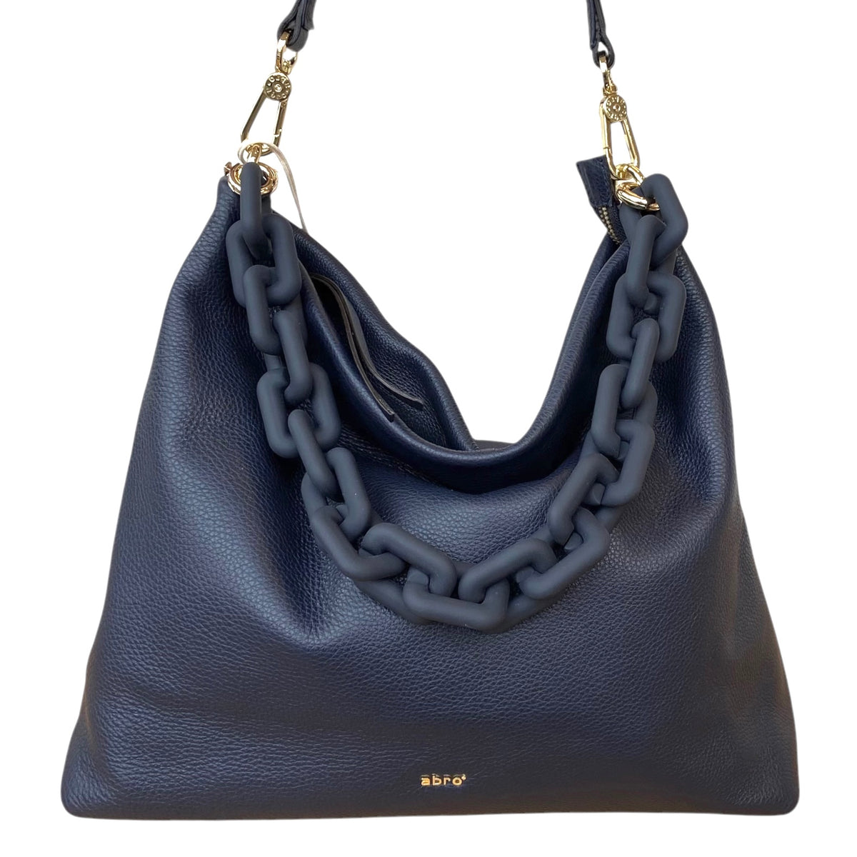 abro SIMONE Hobo Bag Schultertasche, navy blau