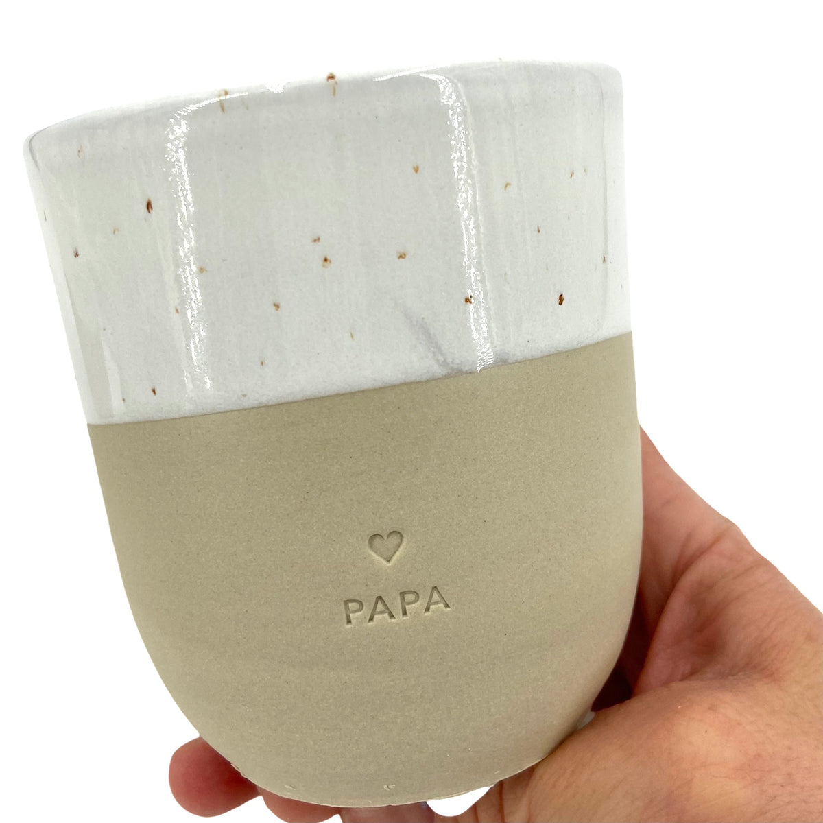 Eulenschnitt Becher PAPA
