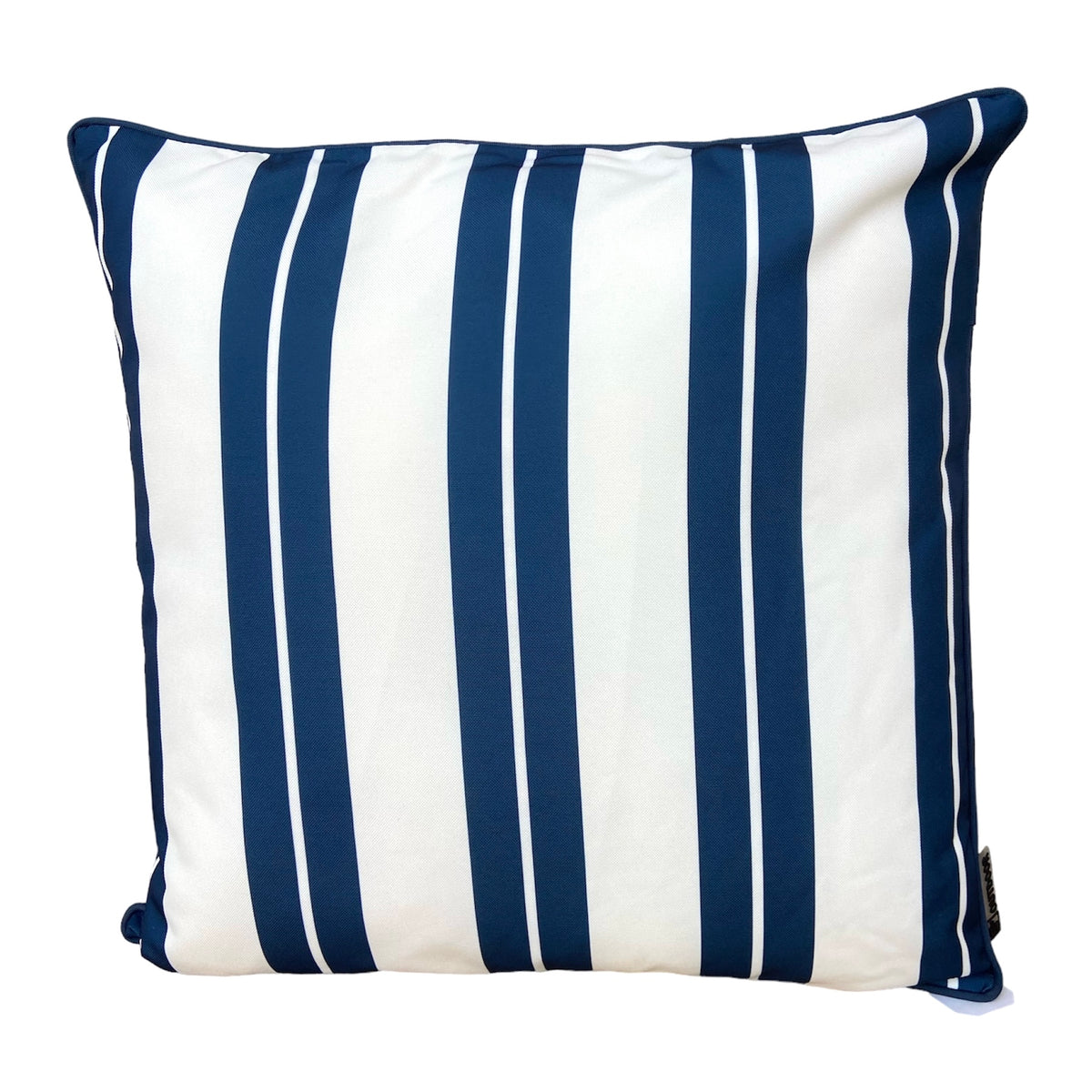 Outdoor Kissen Gartenkissen wetterfest 47 x 47 cm maritim navy blau