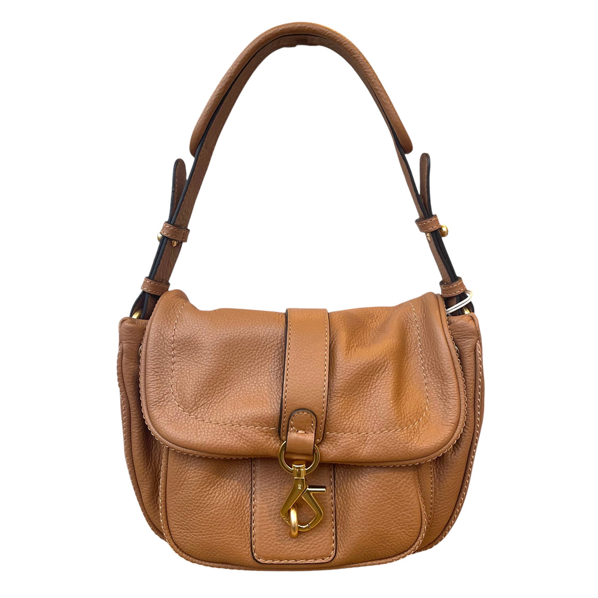 abro STAR SADDLE Shoulder bag, cuoio, cognac