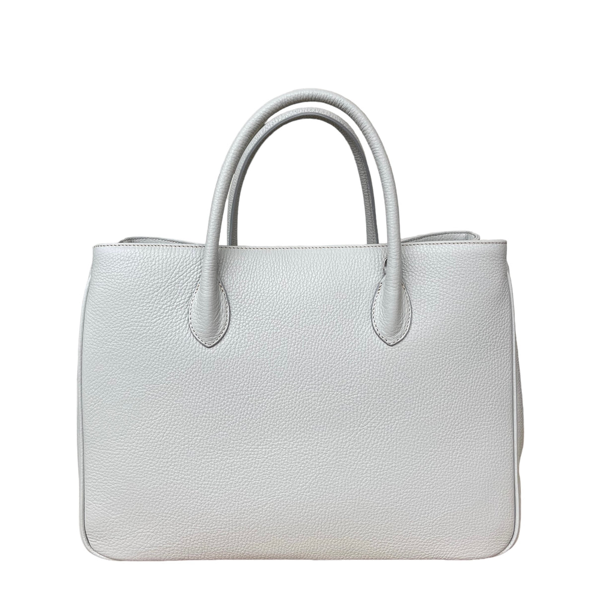 Maxima Handtasche mittel hellgrau perla