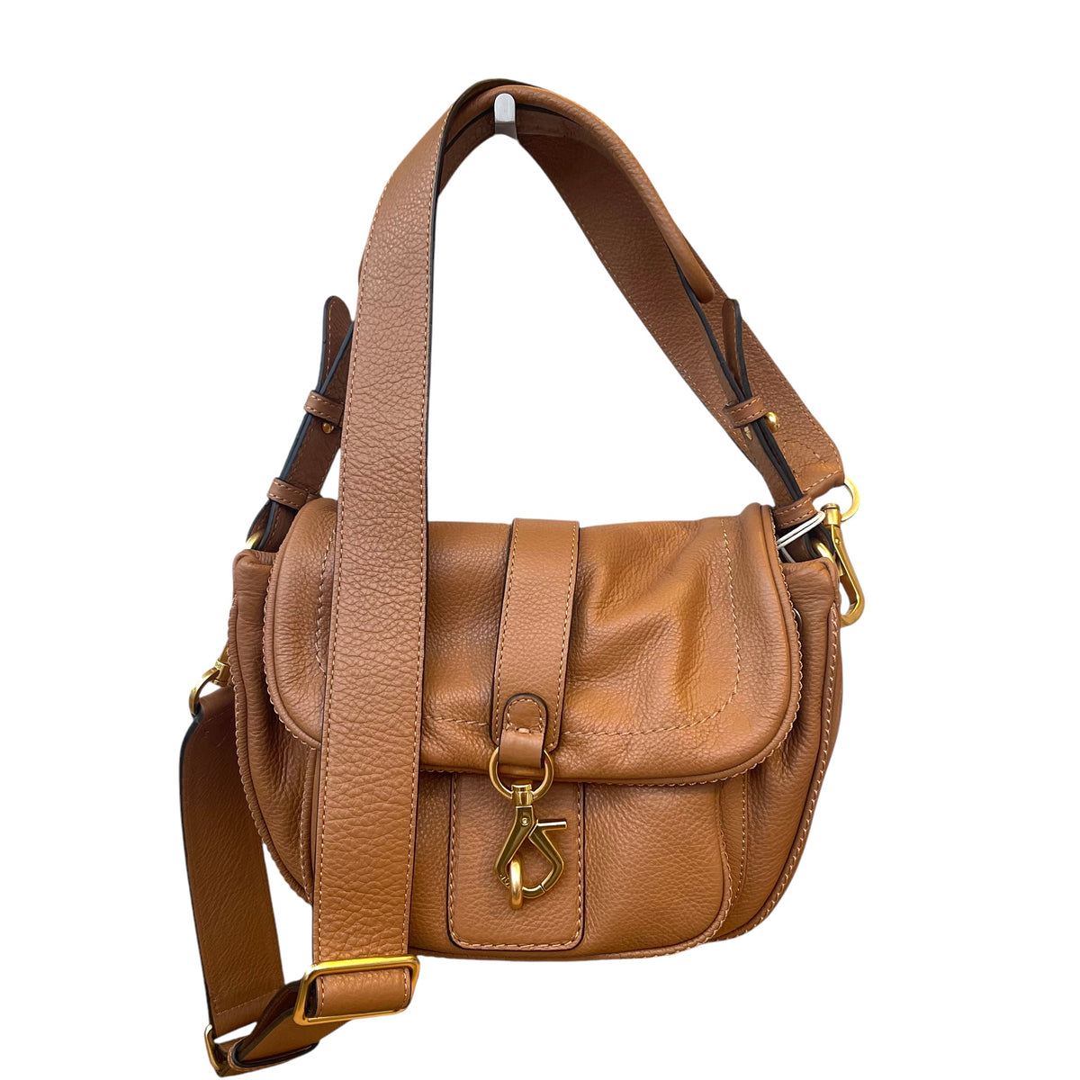 abro STAR SADDLE Shoulder bag, cuoio, cognac