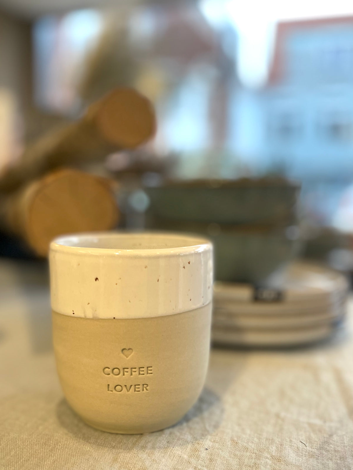 Eulenschnitt Becher COFFEE LOVER