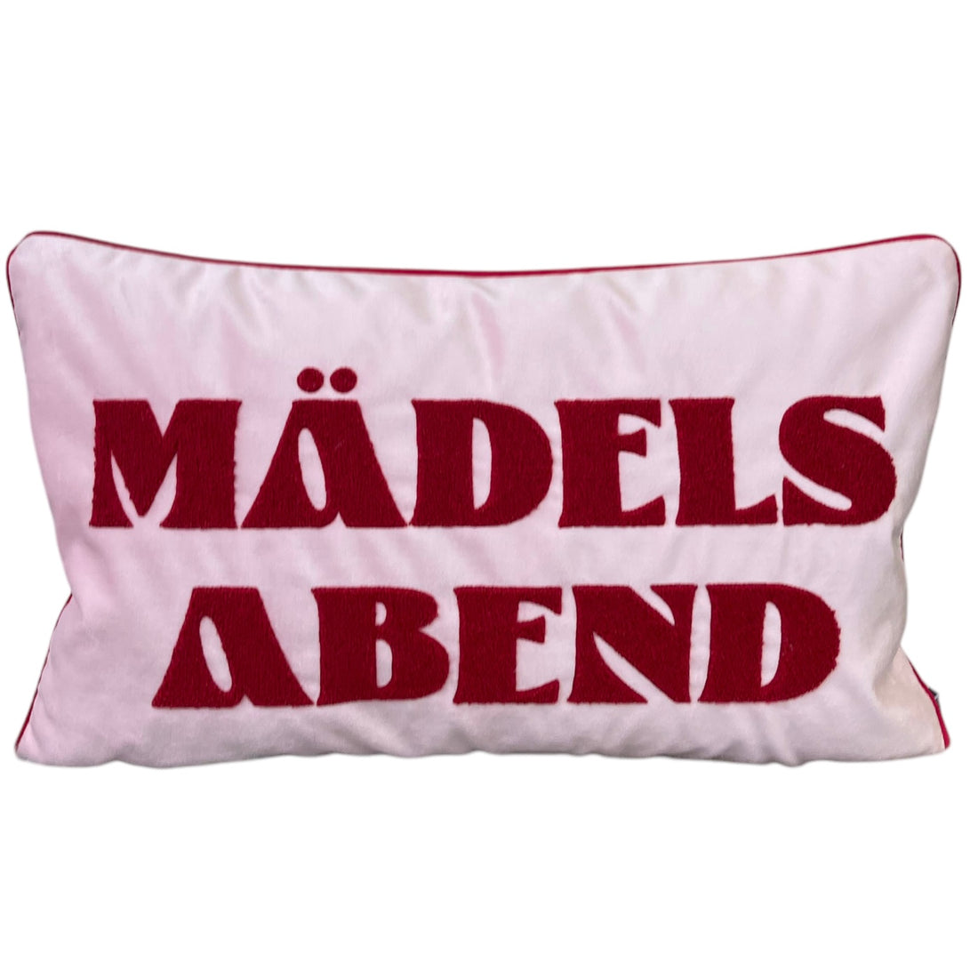 Pad Concept Kissenhülle Letters MÄDELSABEND rosa/pink