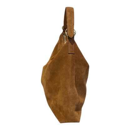 abro ALL IN ONE Hobo bag small, cuoio