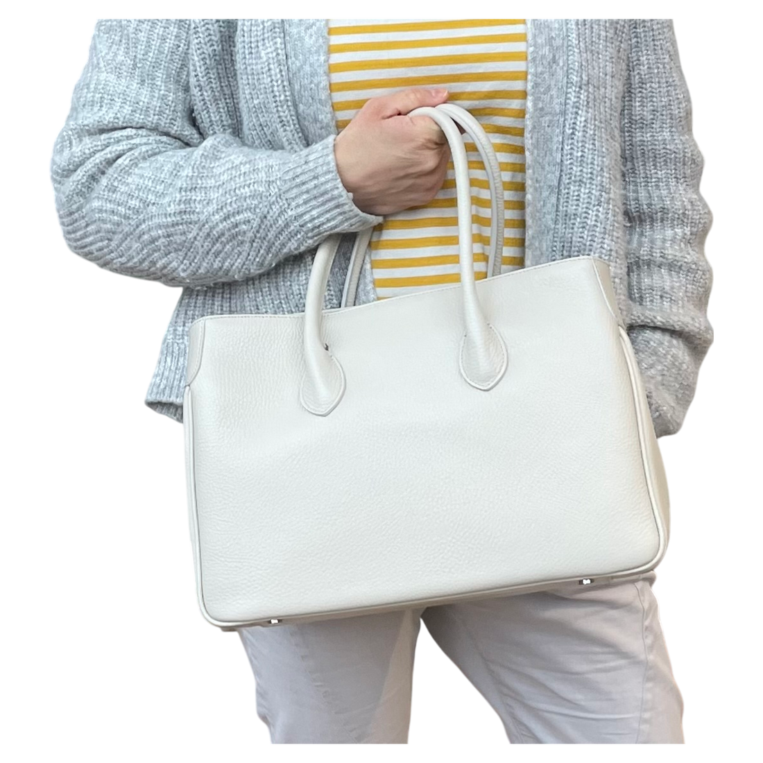 Maxima Handtasche mittel beige