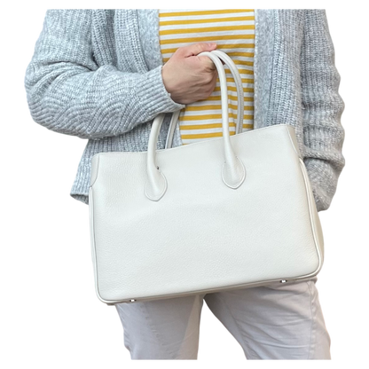 Maxima Handtasche mittel beige