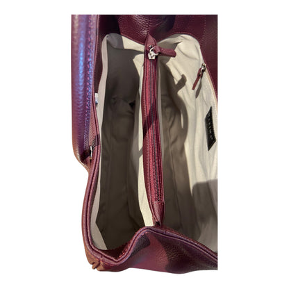Maxima Handtasche groß burgundy, bordeaux