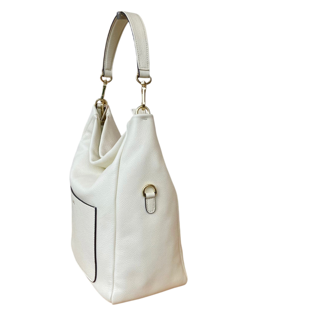 abro RAQUEL Hobo Beuteltasche small, beige