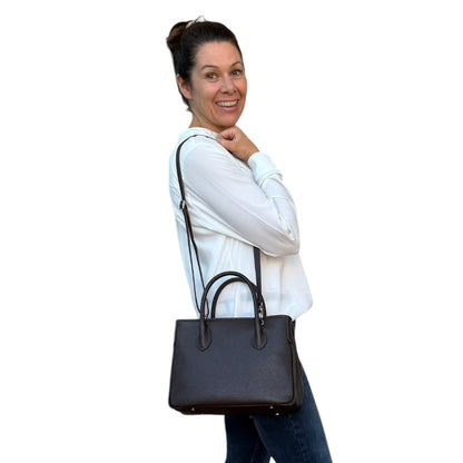 Maxima Handtasche klein braun dunkelbraun moka