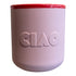 Chic Mic Good Mood Cup Porzellanbecher CIAO  380ml, rot/rosa