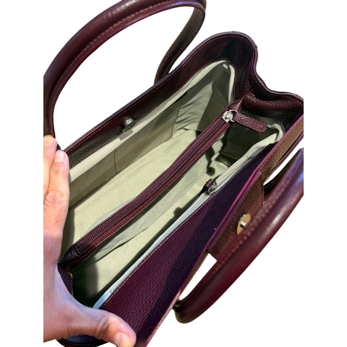 Maxima Handtasche mittel burgundy, bordeaux