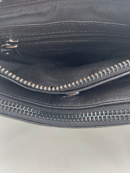 Burkely Just Jolie Crossbody Bag, Umhängetasche schwarz Innenaufteilung