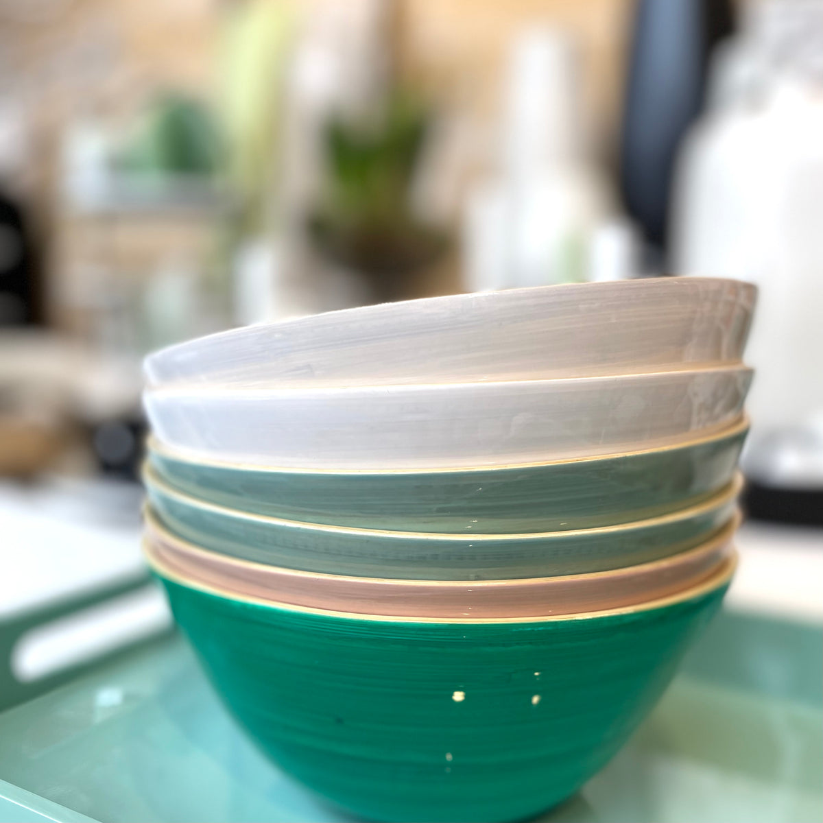 albert L. (punkt) Schüssel Salatschale 22cm x 10cm weiß