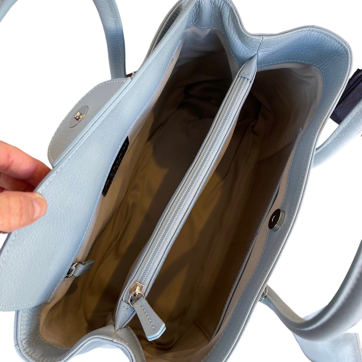 Maxima Handtasche mittel cielo, hellblau