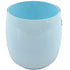 Mel Vase "Happy Spring" groß pastellblau