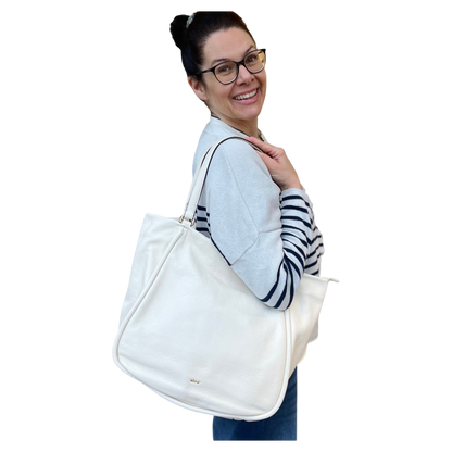 abro WILLOW Shopper Schultertasche creme