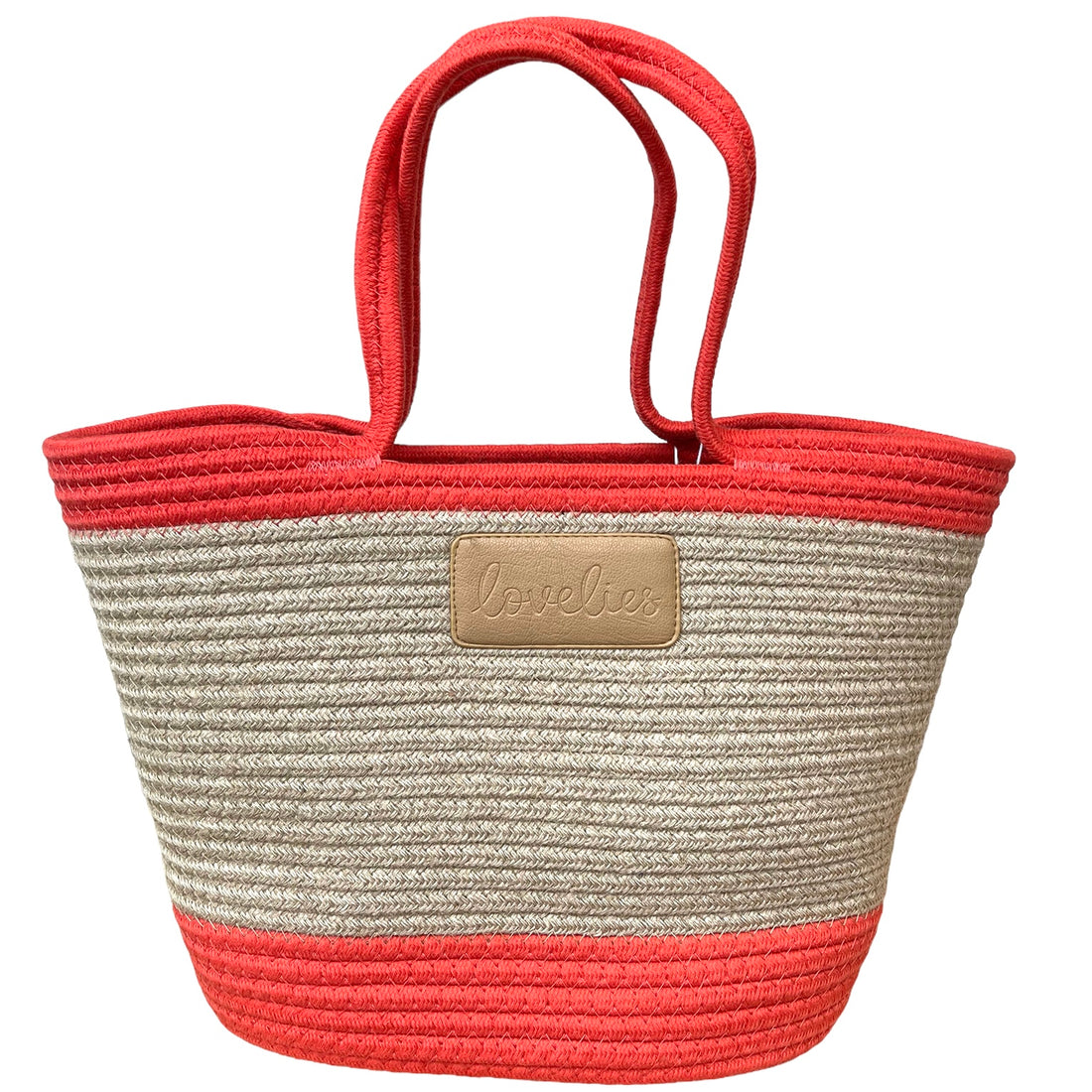 LOVELIES Sommertasche Shopper mandarin red