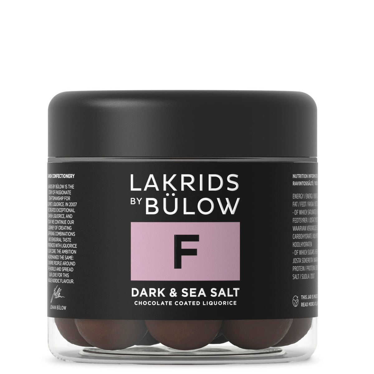 Lakrids by Bülow F Dark &amp; Seasalt