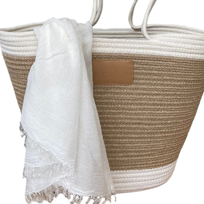 LOVELIES Sommertasche Shopper weiß (ohne Deko)