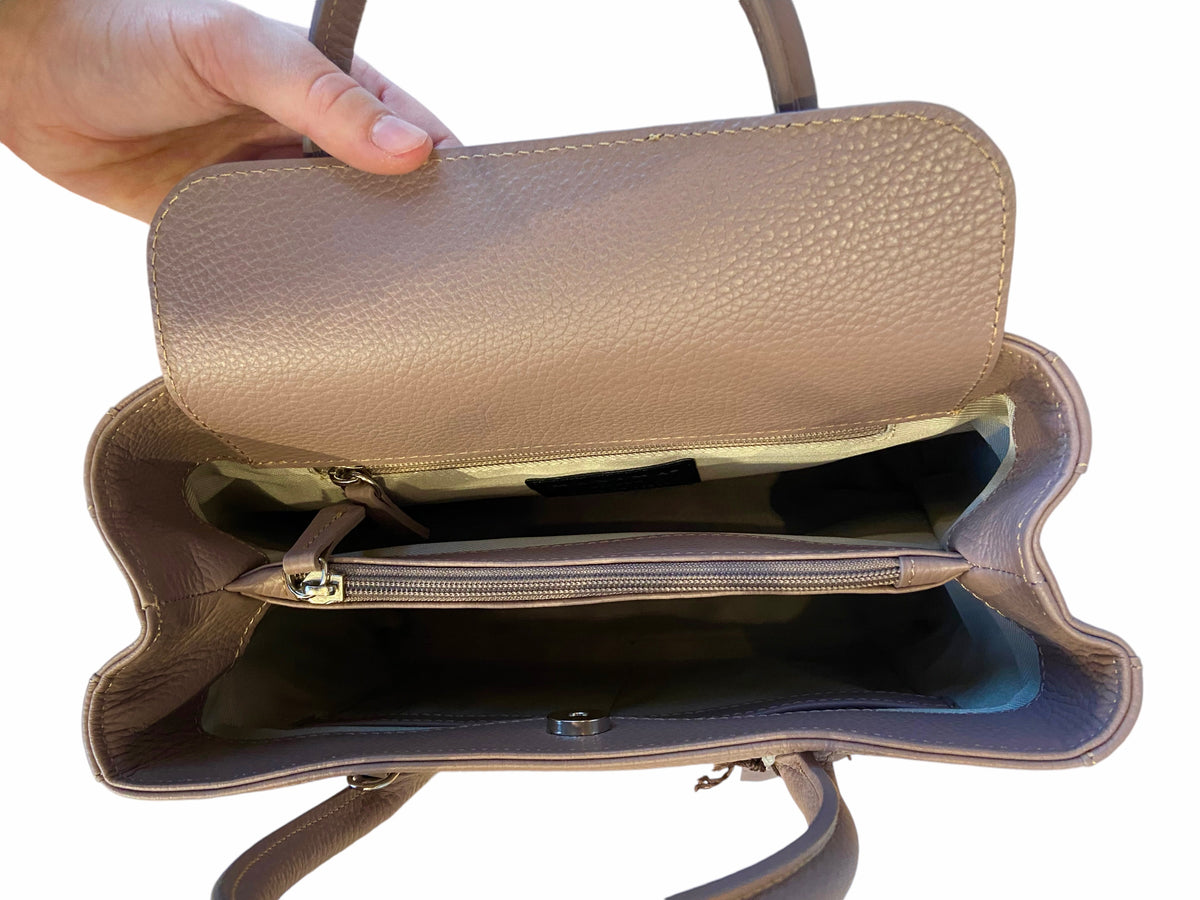 Maxima Handtasche klein malva, violett lila