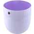 Mel Vase "Happy Spring" groß lila lavendel