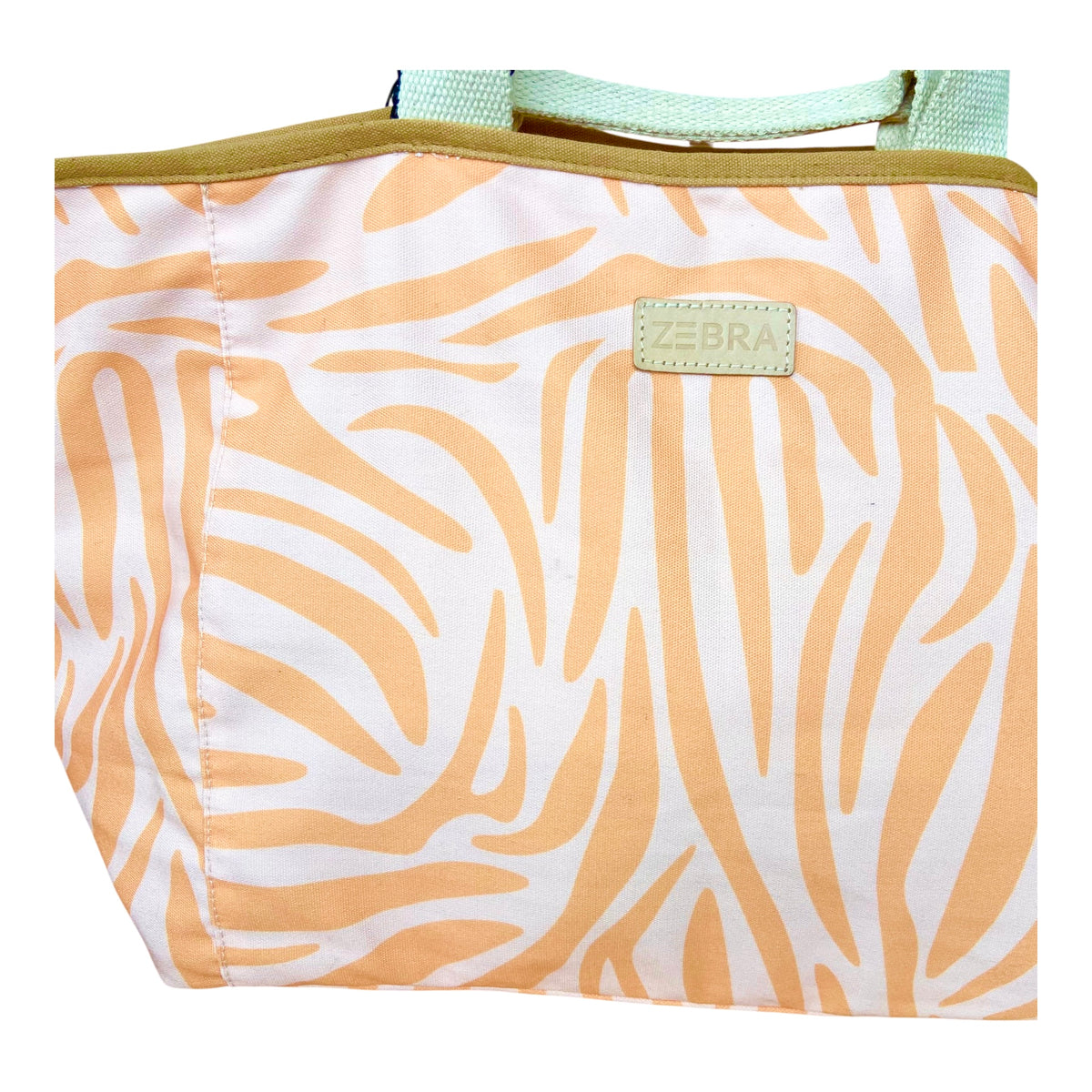 Strandtasche Sporttasche Zebra rosa orange