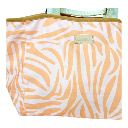 Strandtasche Sporttasche Zebra rosa orange