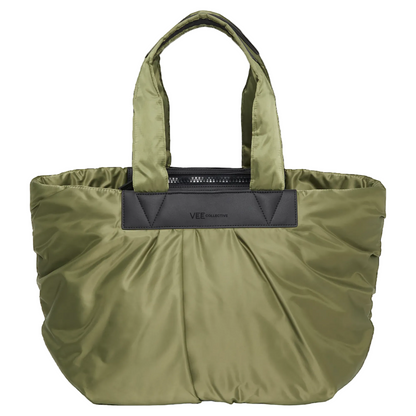 VEE Caba Tote Medium olive grün
