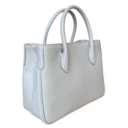 Maxima Handtasche klein, hellgrau perla