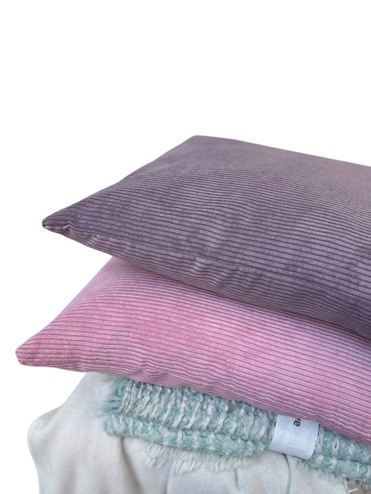 Pad Kissenhülle Casual CORD mauve Lavendel lila 40 x 40cm
