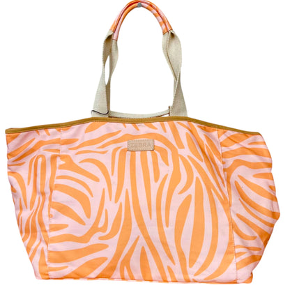 Strandtasche Sporttasche Zebra rosa orange