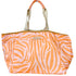 Strandtasche Sporttasche Zebra rosa orange