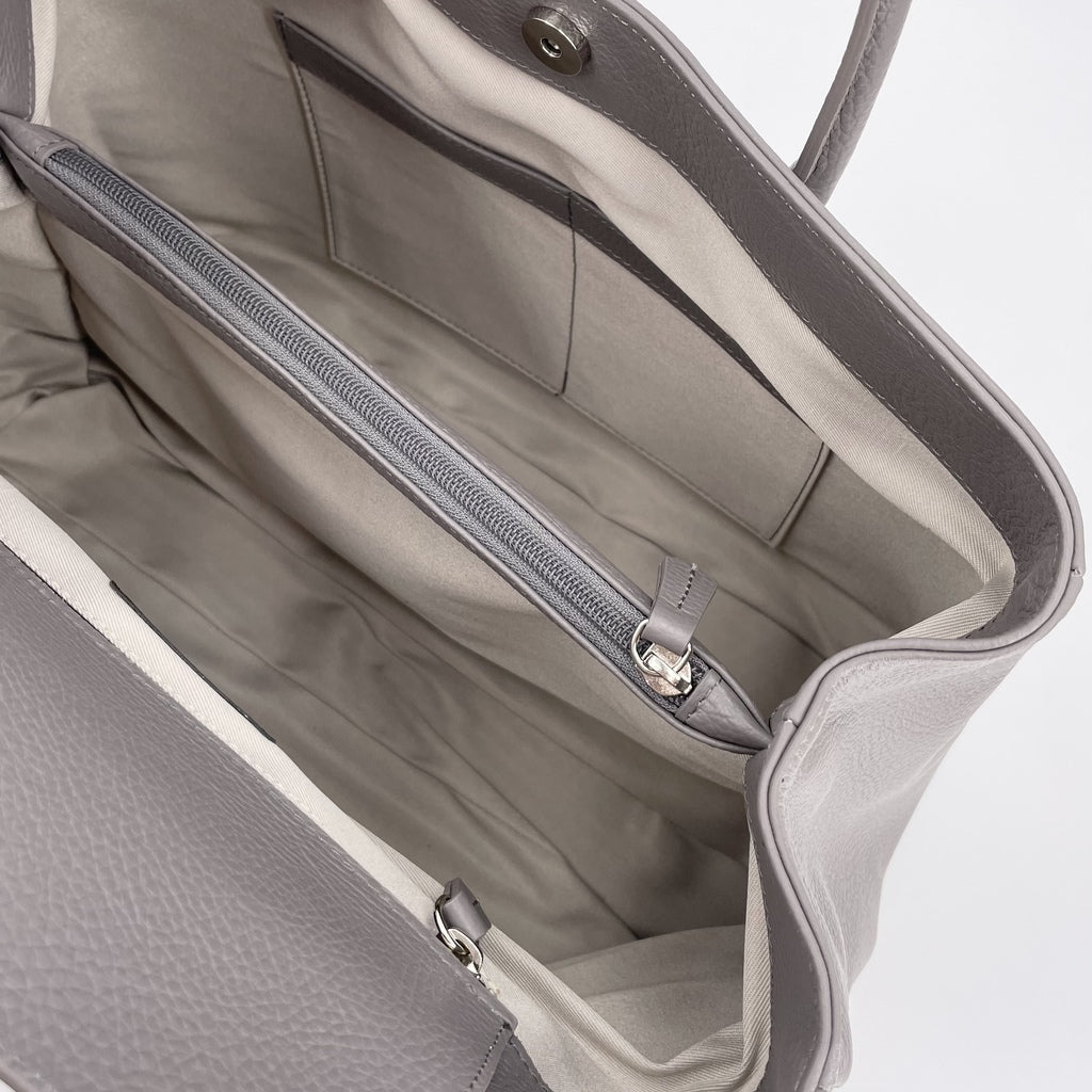 Innenaufteilung Maxima Handtasche groß tortora, taupe