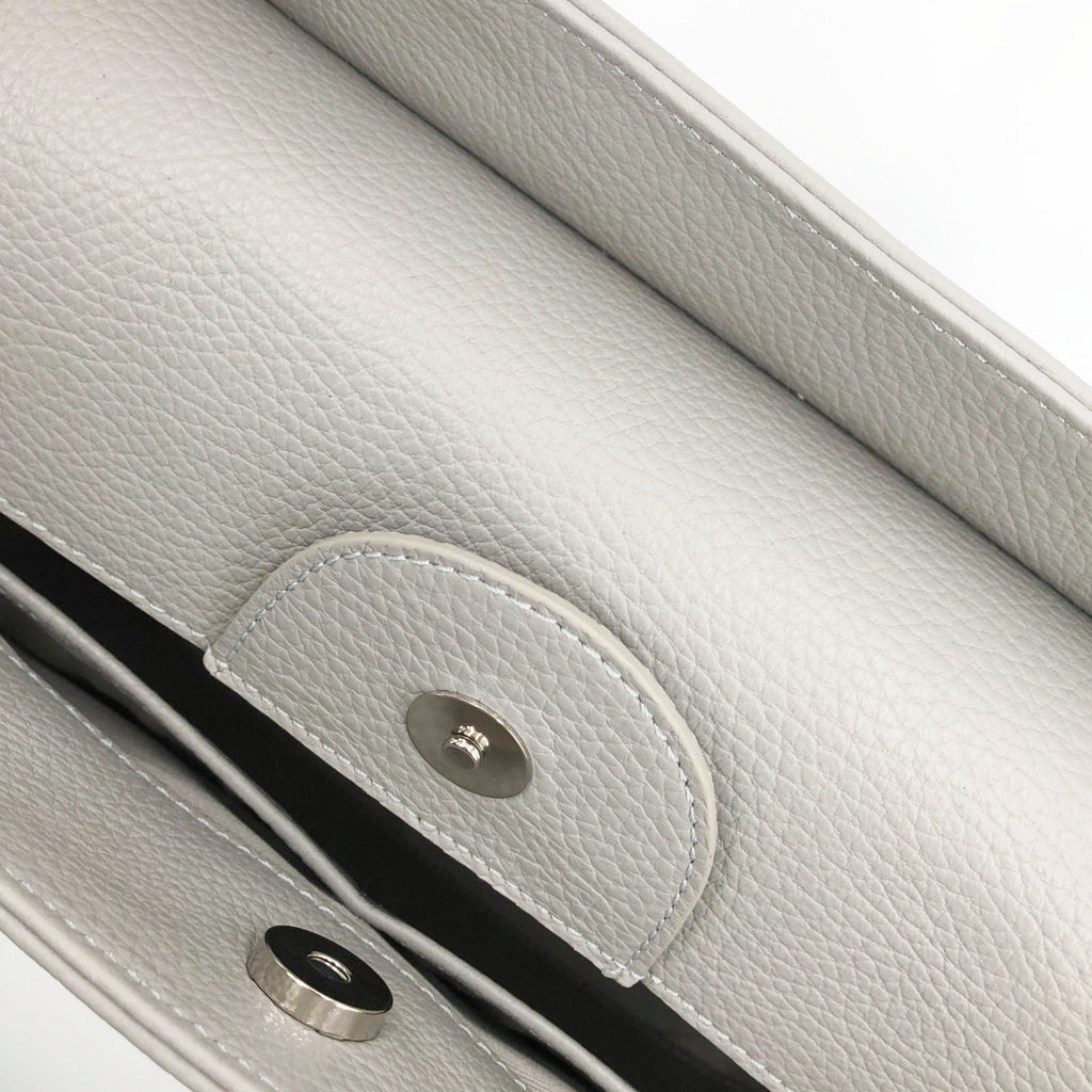 Maxima Handtasche klein, hellgrau perla